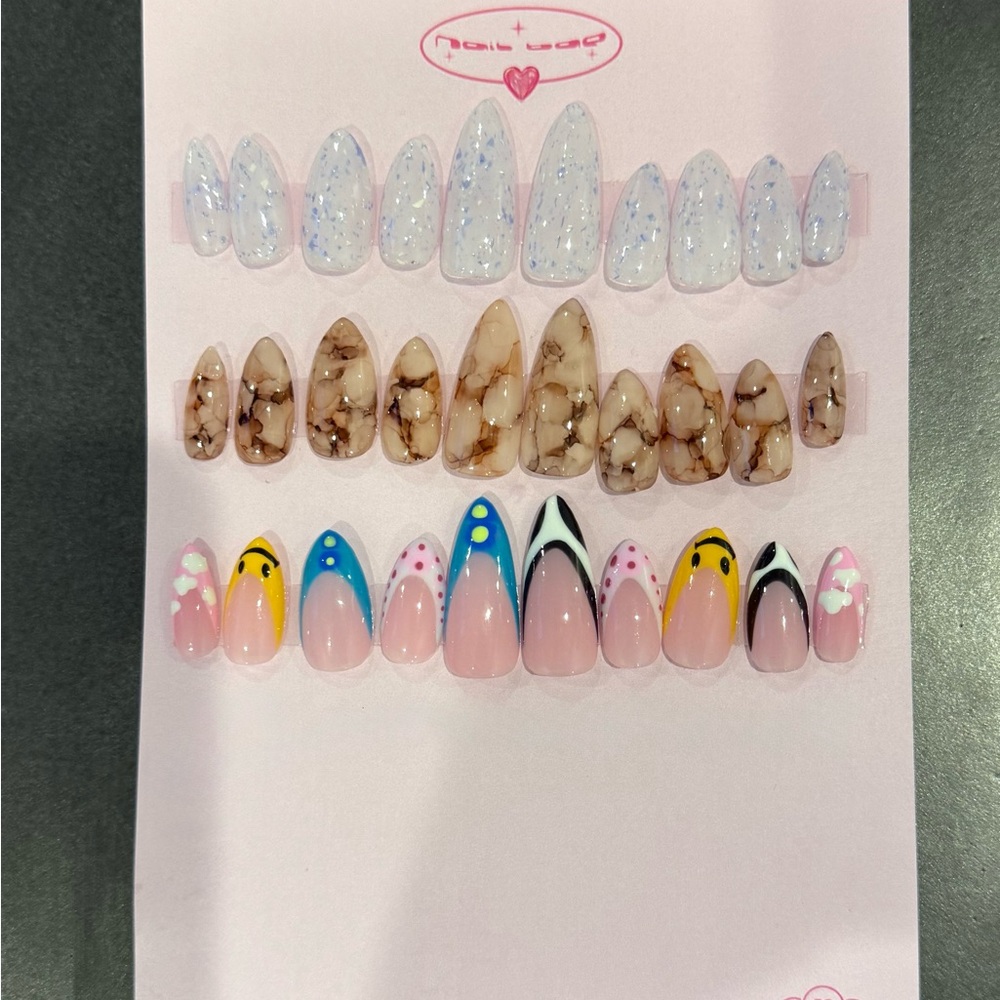 Press On Nail Sets by Nail Bae